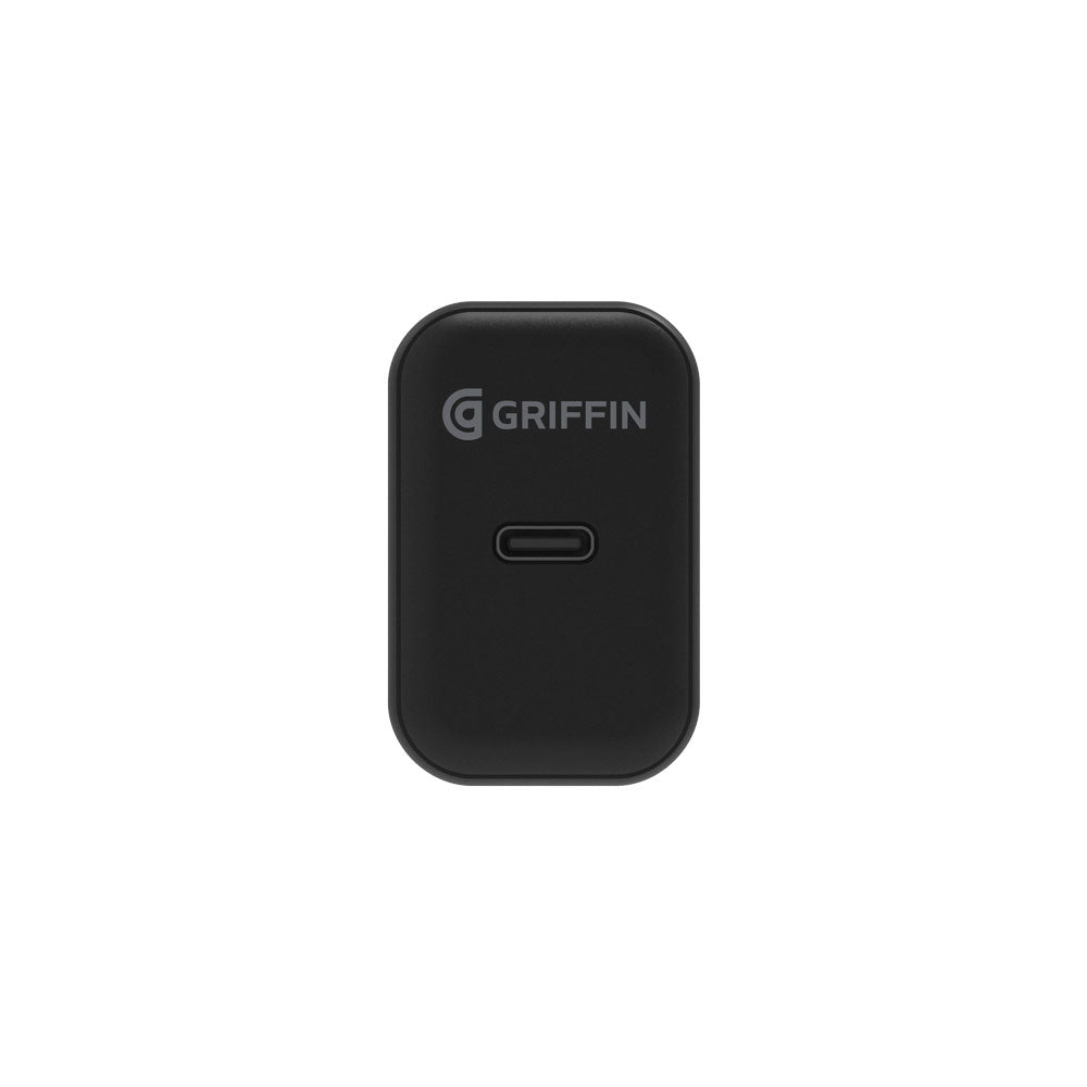 Griffin PowerBlock USB-C PD 18W Wall Charger - Black